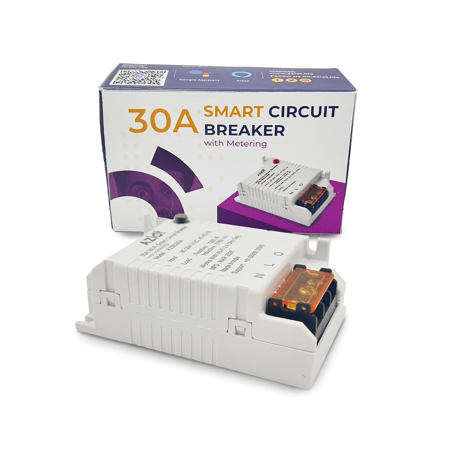 30Amp with Energy Monitoring WiFi