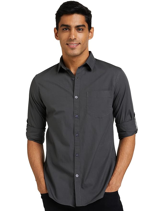 Symbol Men's Cotton Shirt
